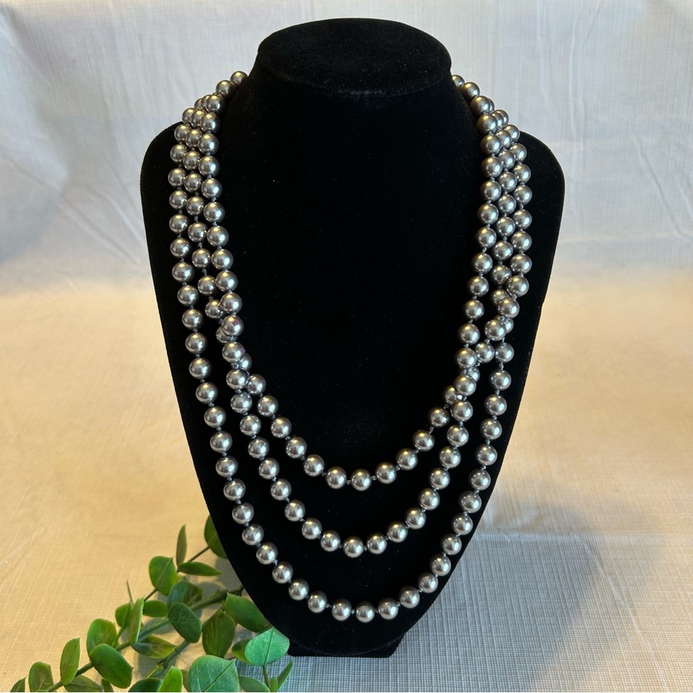 Single 30” Strand Beaded Necklace